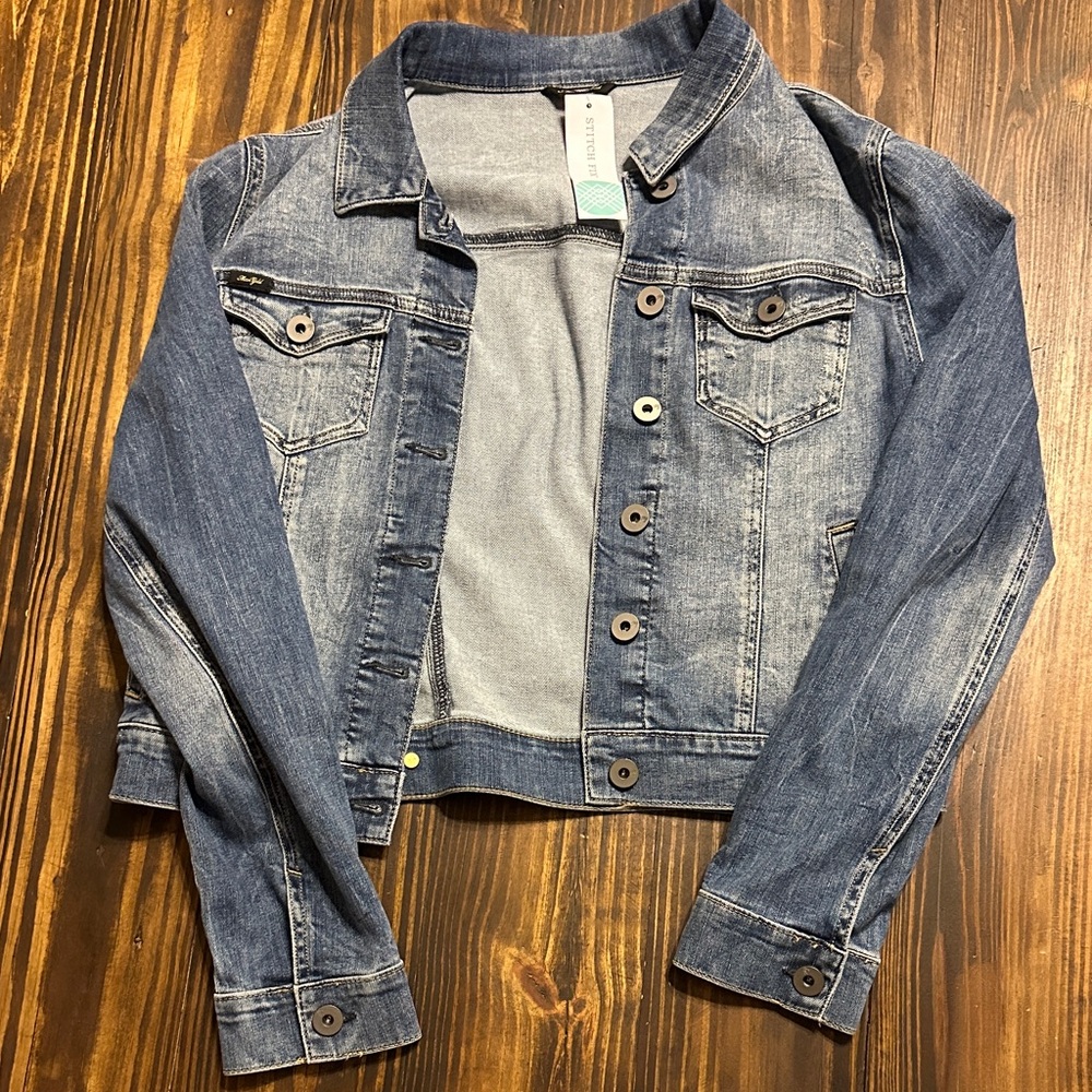 Classic Blue Denim Jacket for Women